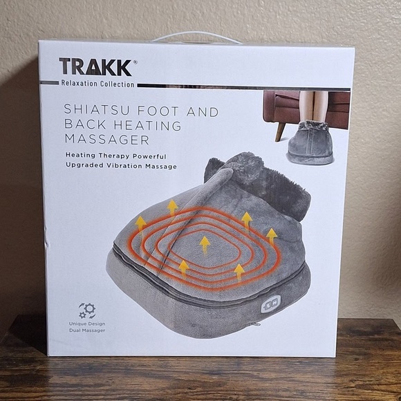 Trakk Shiatsu Foot and Back Heating Massager - Picture 13 of 13